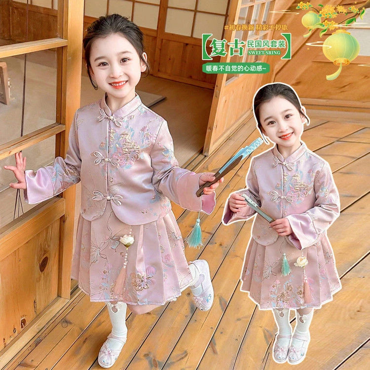 女童春款套装25款春季女孩休闲春天新款爆款时尚宝宝儿童百搭宽松