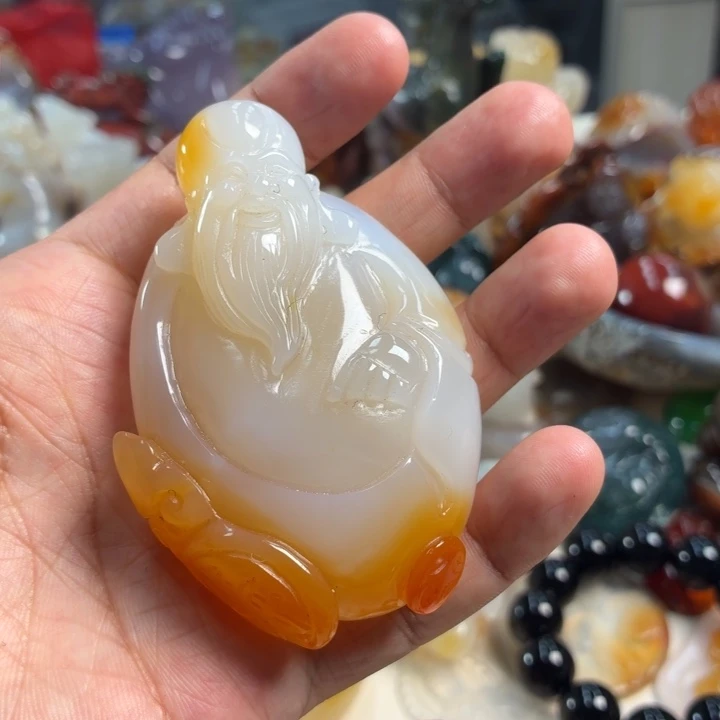 未镶嵌颈饰玛瑙/玉髓