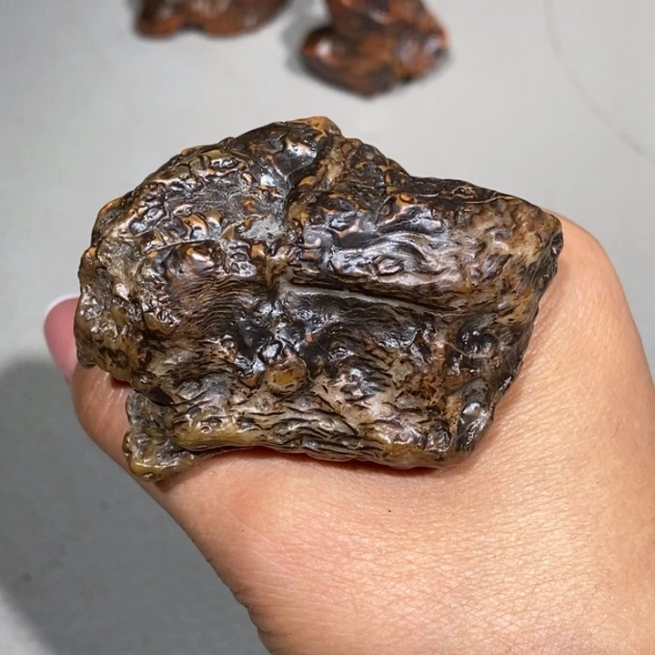 玛瑙/玉髓车挂合金石****缘9