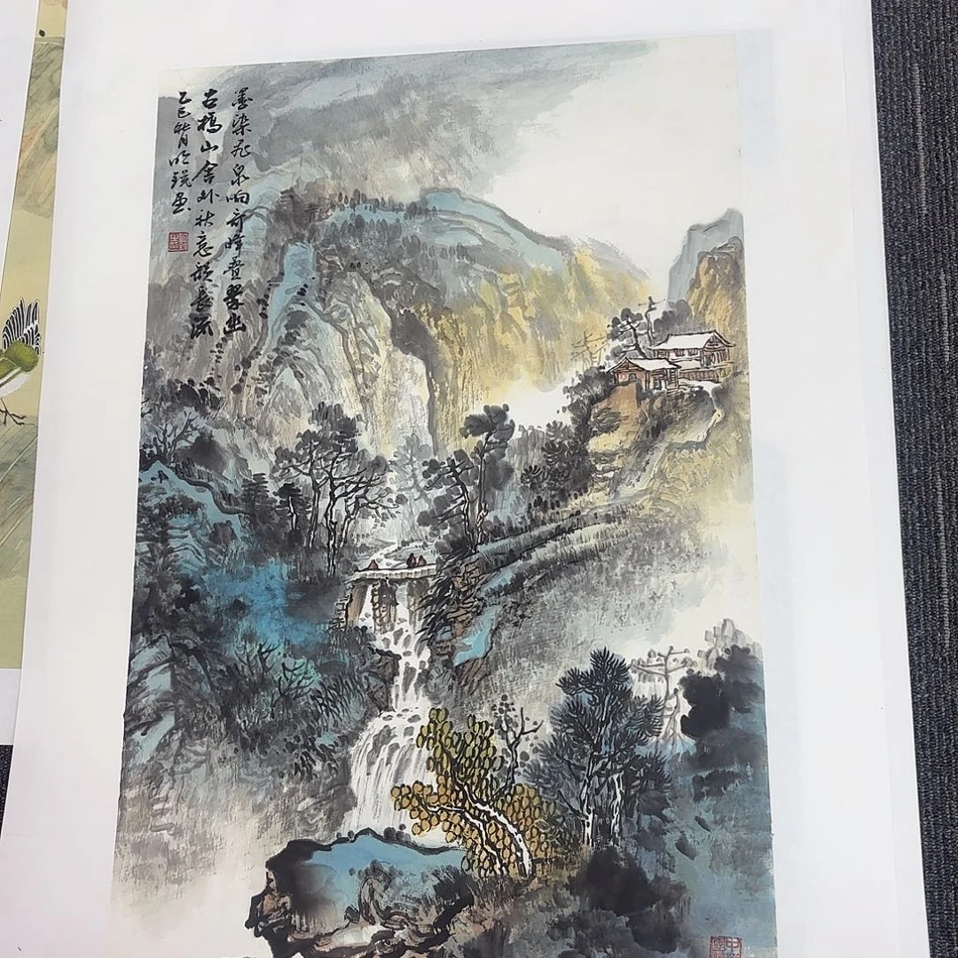 国画国画作品纯手绘