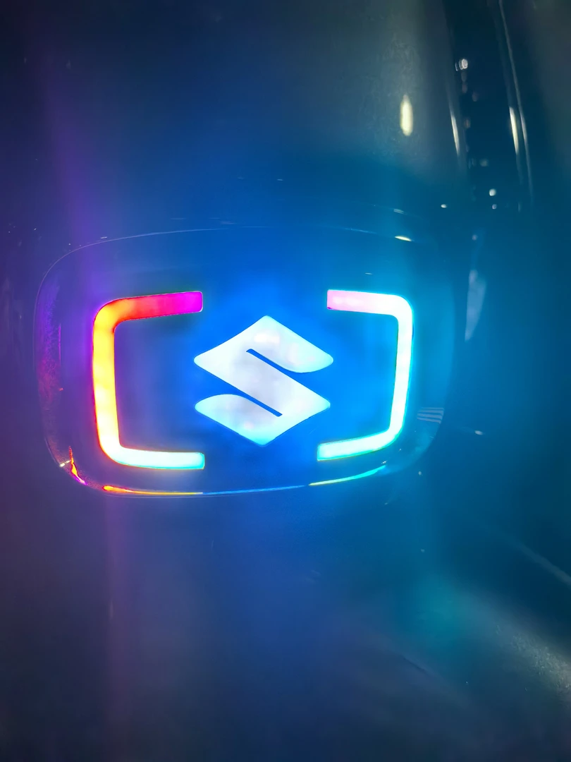 铃木复古踏板摩托车us125无损安装呼吸灯