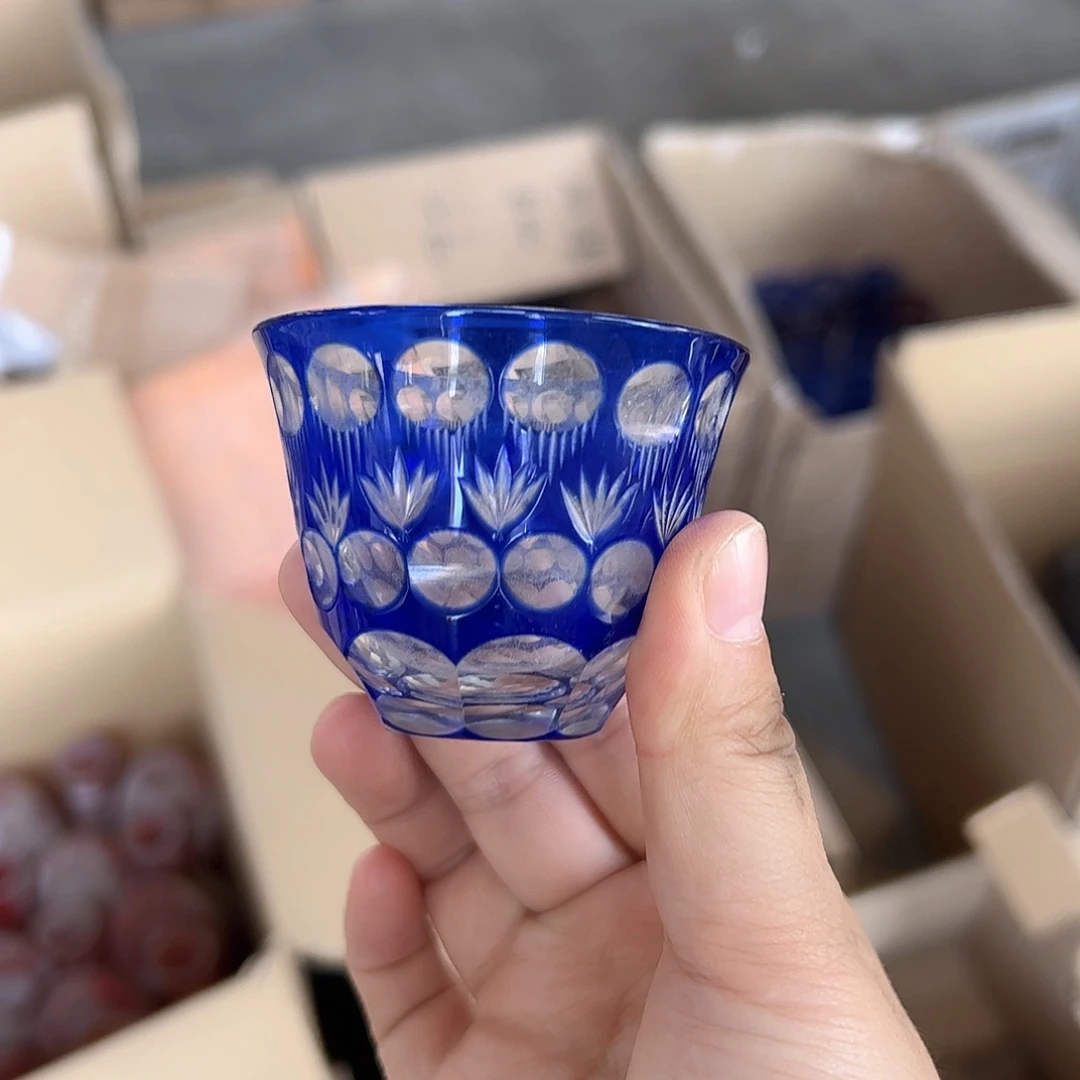 手柄款水晶玻璃如图一个