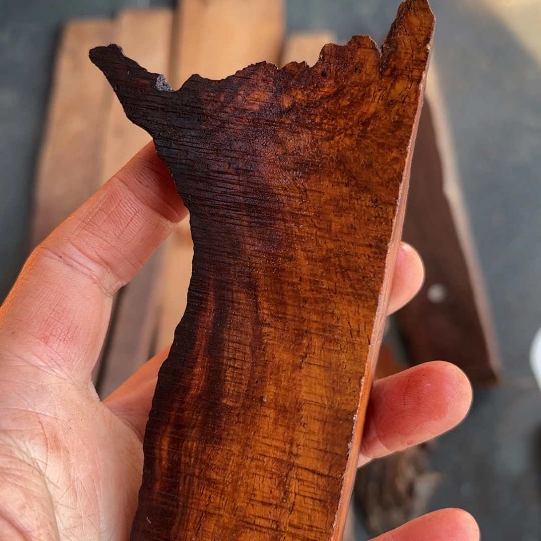 光***辉黄花梨降香黄檀木料1块