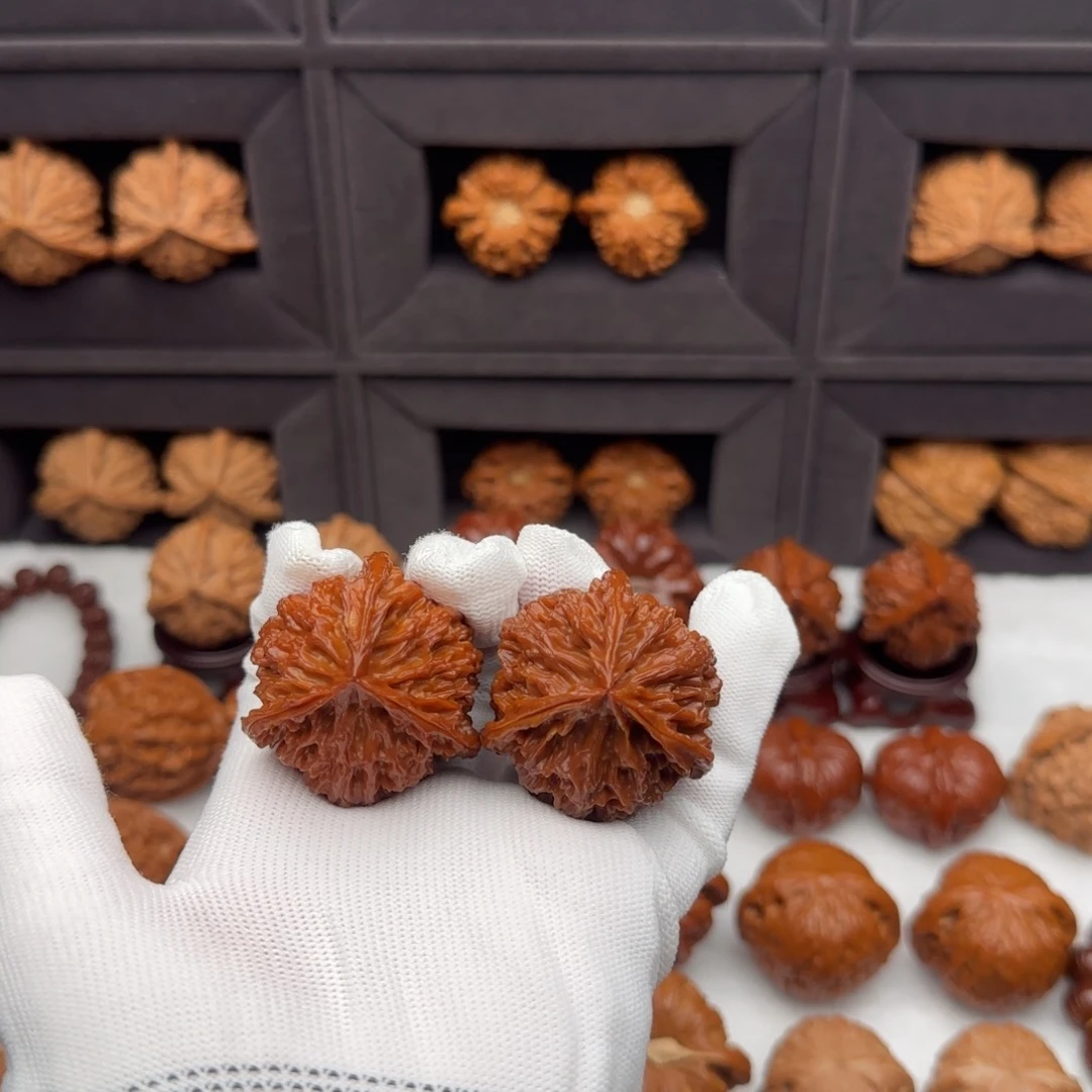 吊坠文玩核桃40苹果园奔