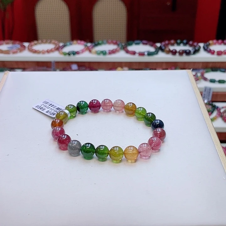 未镶嵌手串碧玺多样性发其一