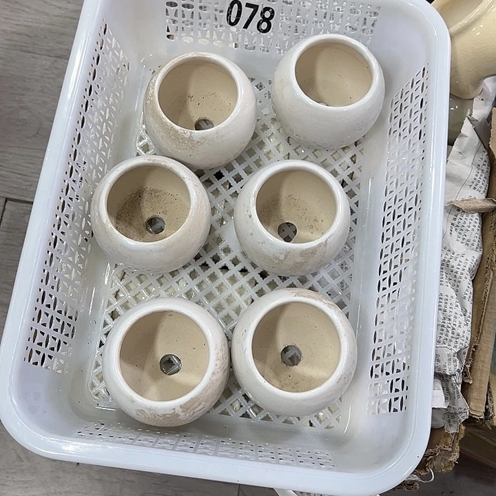 微瑕陶瓷花盆满9.9发