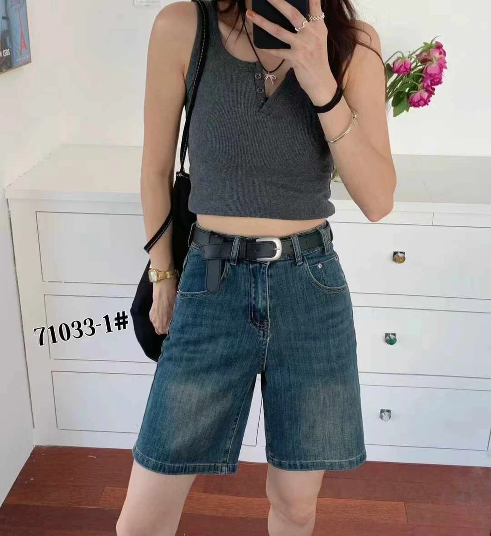 【71033】高品质超柔弹力5分裤