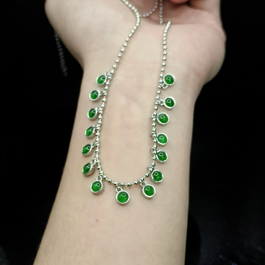 【李想精选】翡翠蛋面项链【多样性发其一】