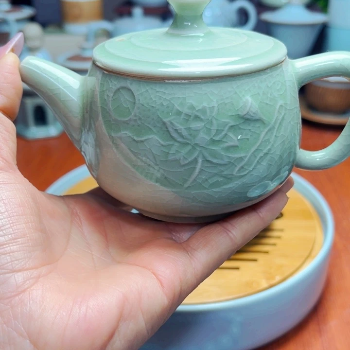 【闪购商品】汝州单壶单杯天青