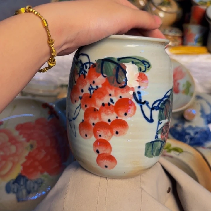 瓷片景德镇陶瓷手工手绘