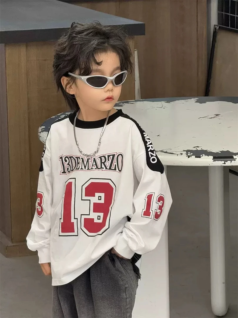 DTT 25春季新款男女宝13字母t恤