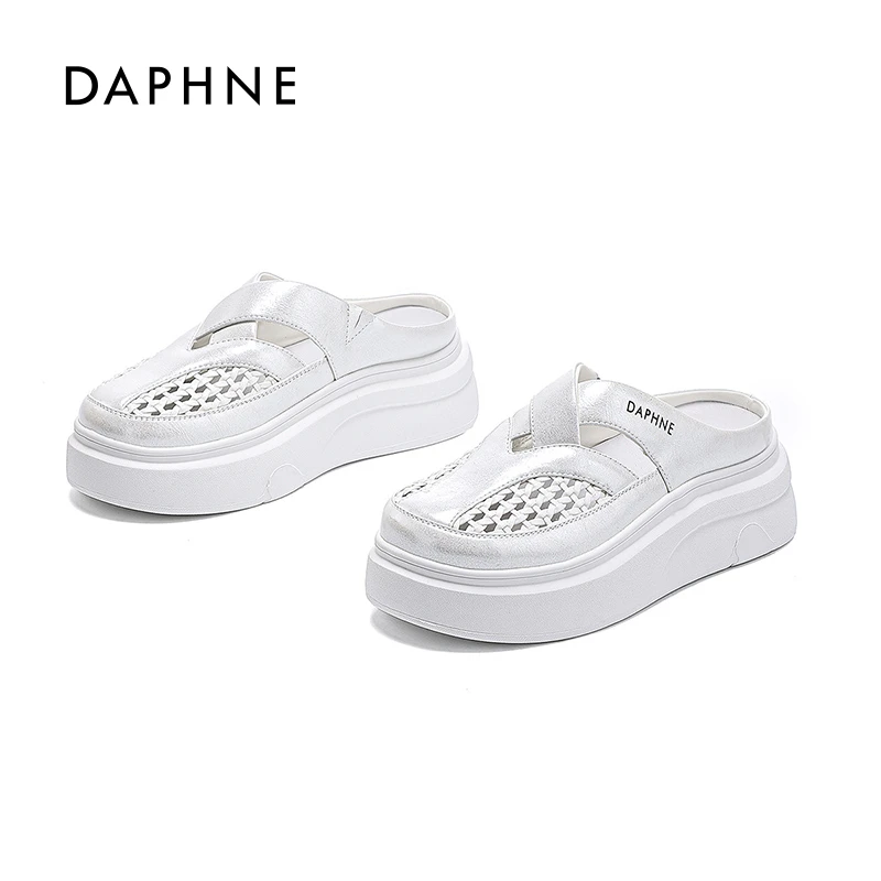 夏季新款休闲风透气时尚鞋松糕鞋凉拖镂空百搭舒适XY