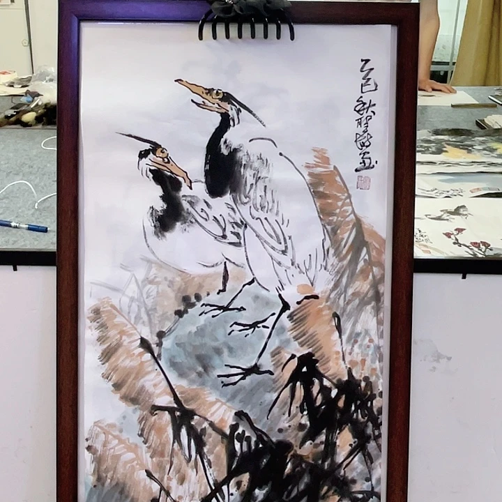 国画张圣敏先生纯手绘作品