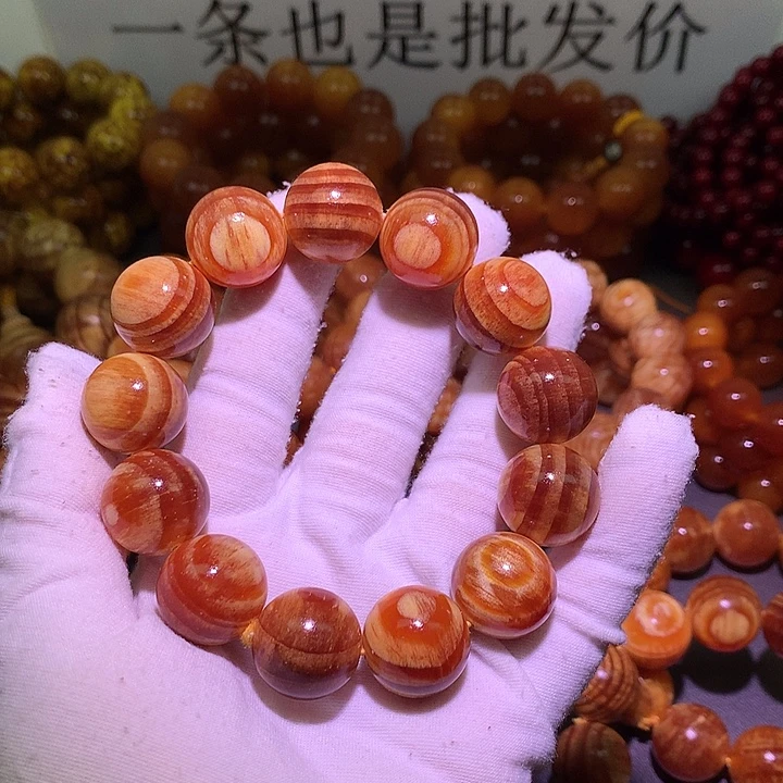 松木（琥珀木）手串/手链1.8
