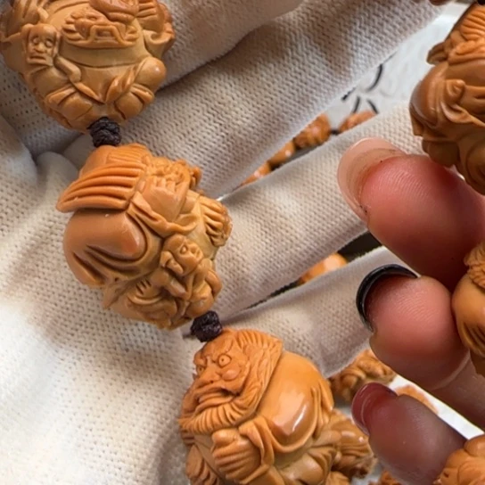 执***念手串橄榄核橄榄雕工艺品