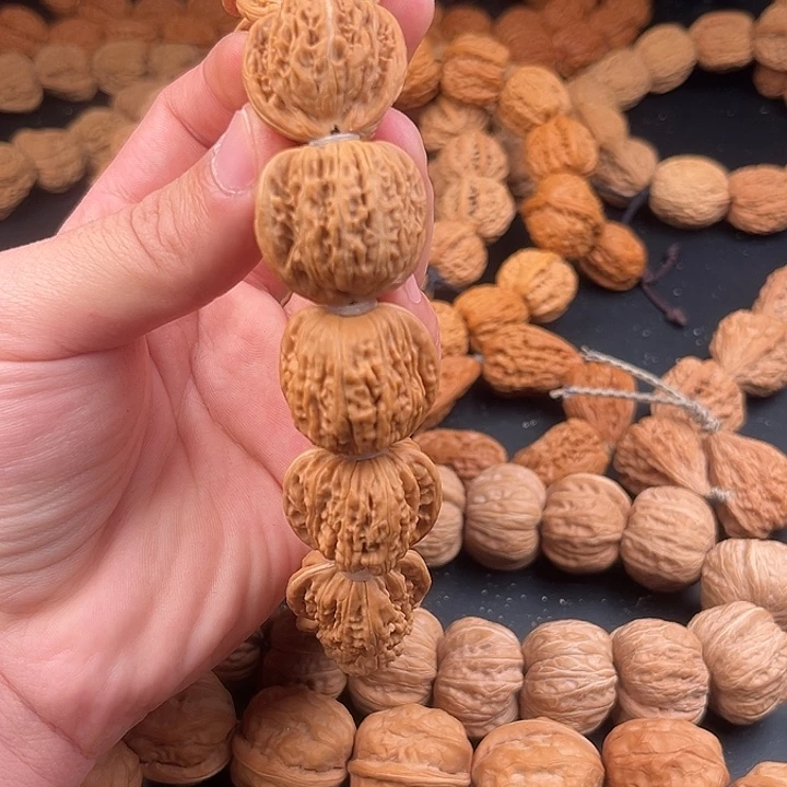 柏***霖吊坠文玩核桃四座楼核桃