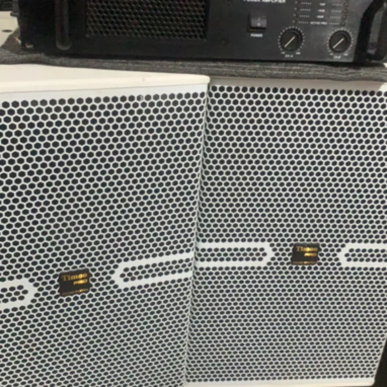 天牧音响4件套音箱功放前机话筒 不包邮