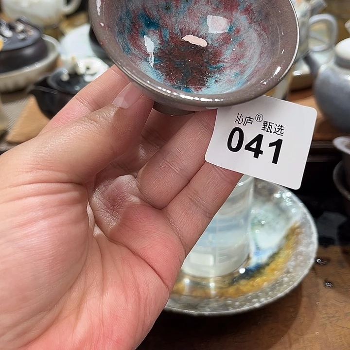 沁庐柴窑古法柴烧全手工茶具