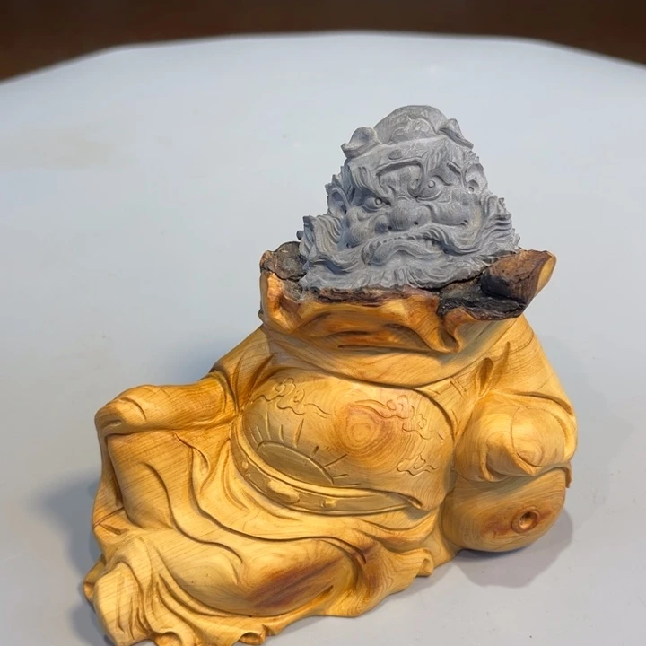 柏木（崖柏）根雕工艺摆件