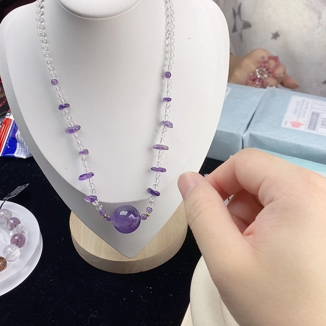 银S925镀金镶嵌水晶手链