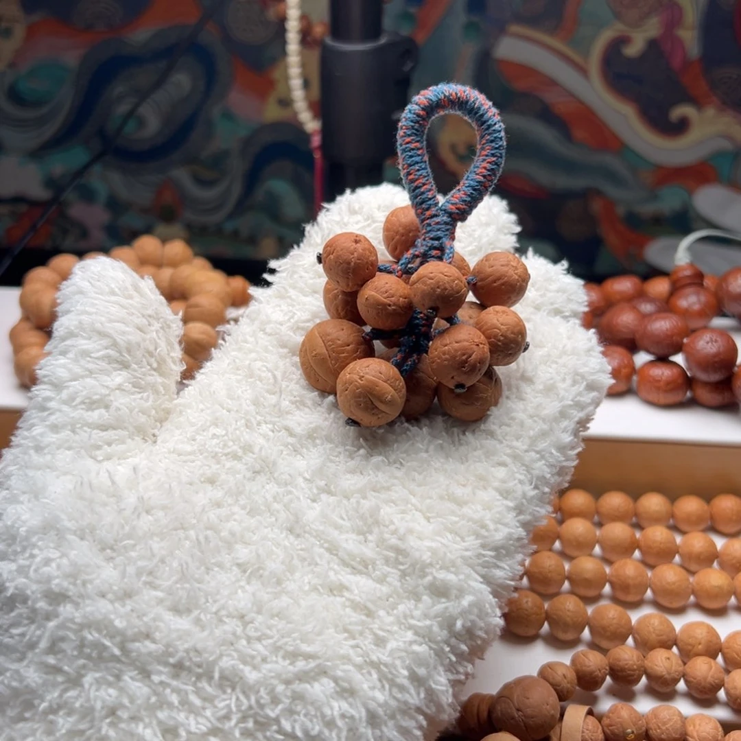 手串凤眼菩提单舱籽葡萄把件