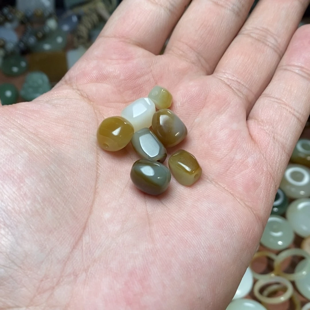 和田玉吊坠(不含链)未镶嵌陶*