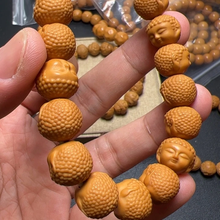 猴头核桃手串辣椒