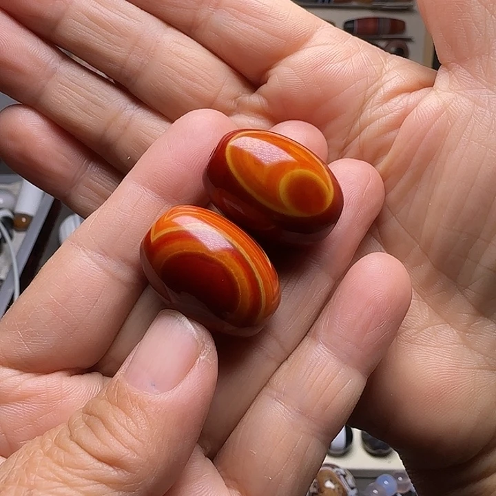 岚***玛瑙/玉髓合金颈饰