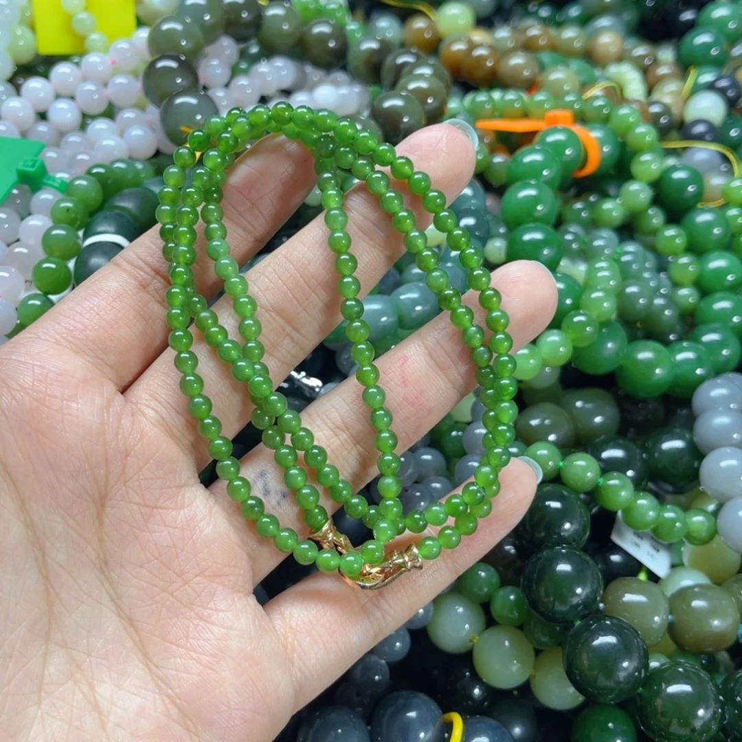 未镶嵌手链和田玉满**～