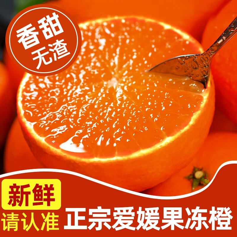 【次日达3】爱媛38号果冻橙新鲜橙子水果当季整箱四川眉山甜柑橘手剥橙子四川省