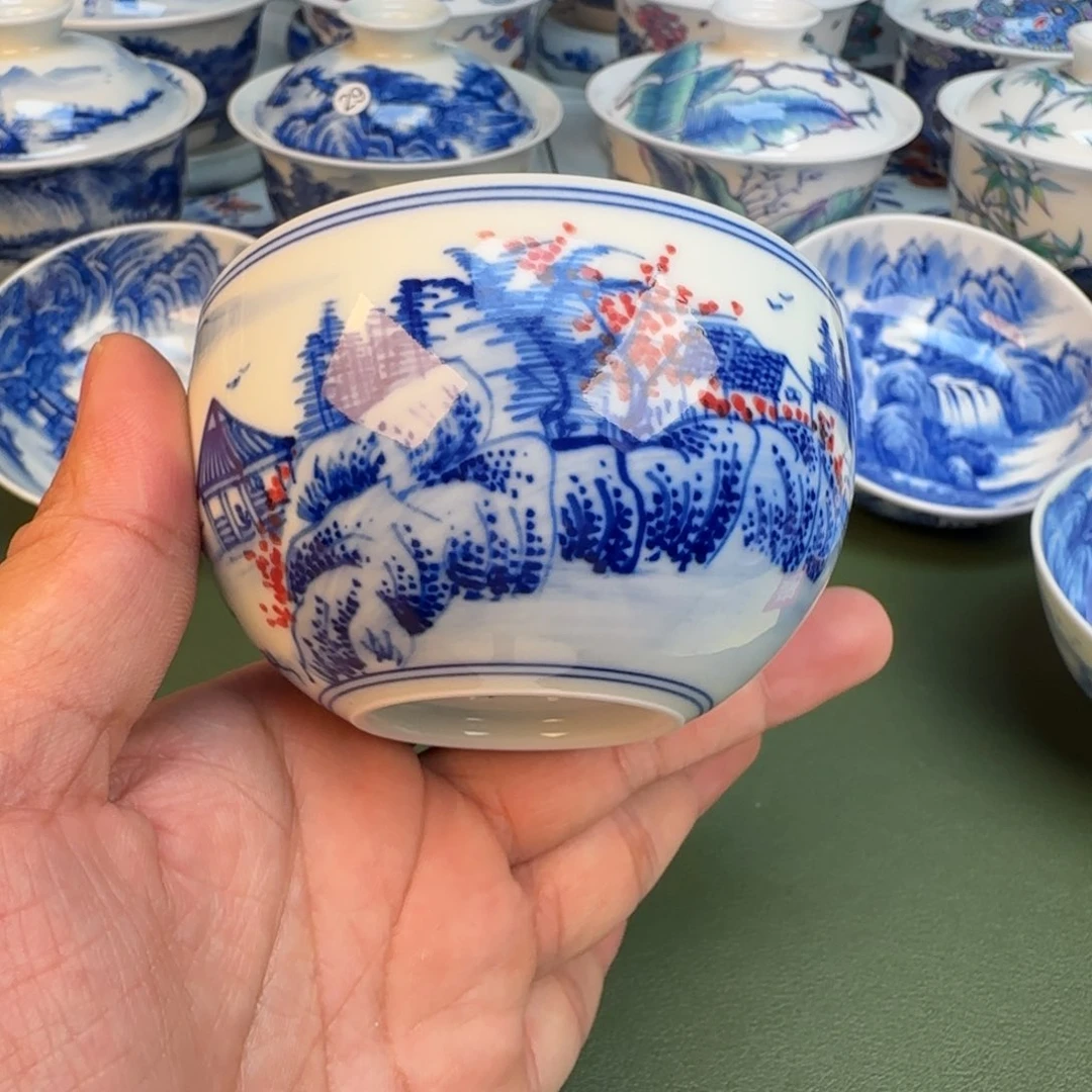 纯手工纯手绘茶具43