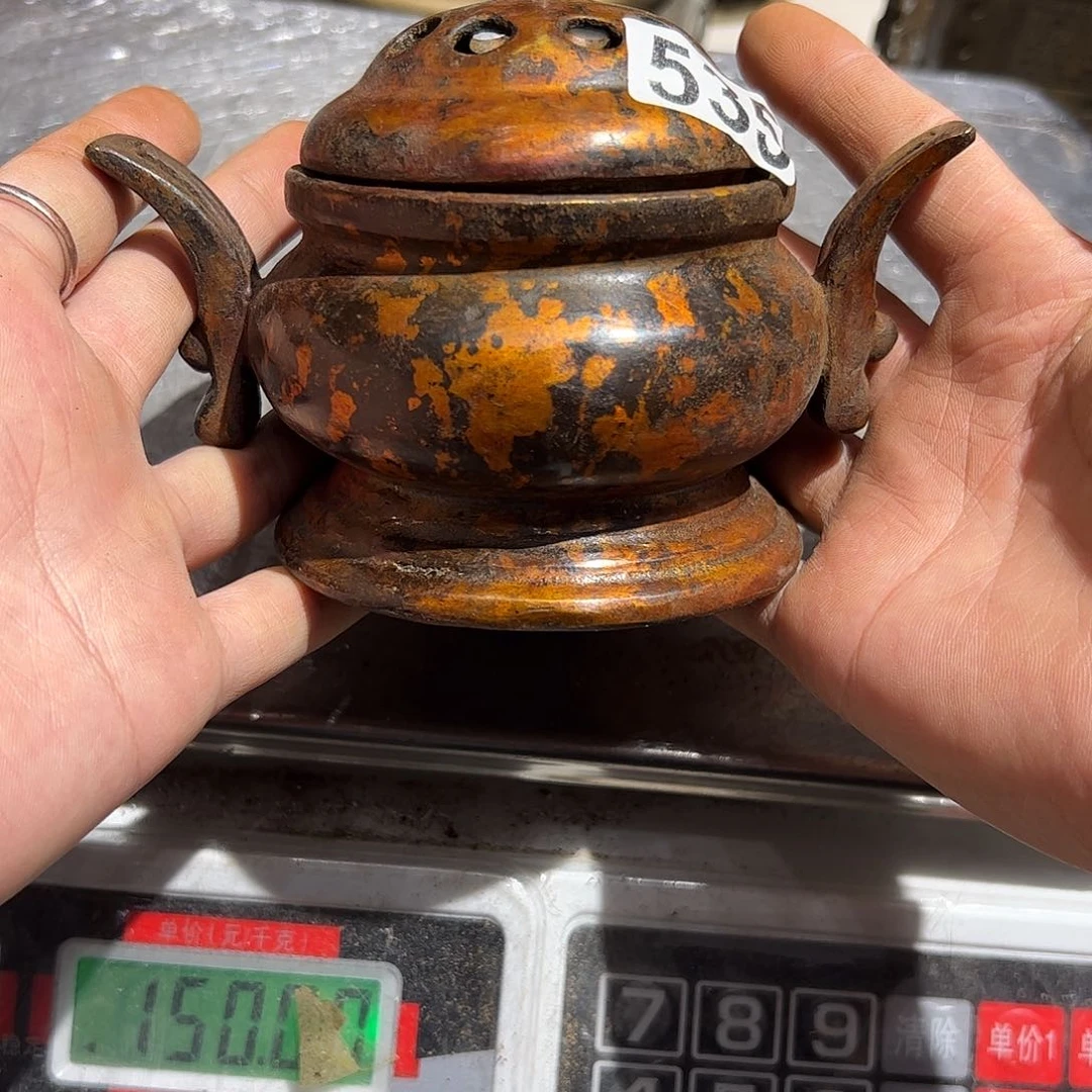 微瑕疵黄铜摆件工艺品