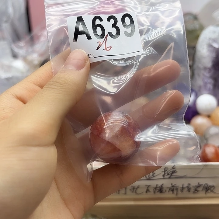 山***渔紫晶珠宝半成品未镶嵌639