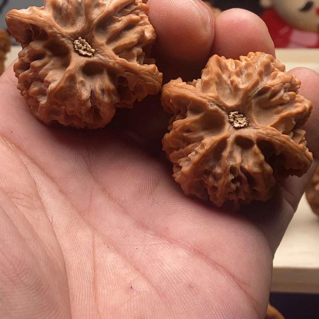 晴***语文玩核桃吊坠苹果园狮子头老树文玩核桃