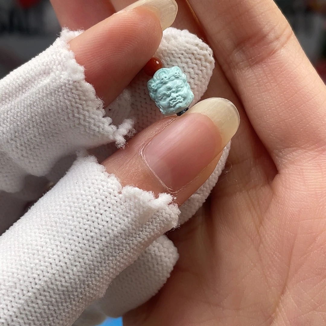 绿松石未镶嵌挂件