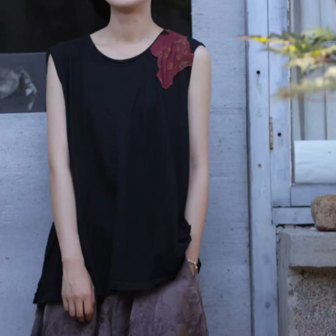 布忘初心分享 荼TU-B332007 背心 胸围124、衣长65