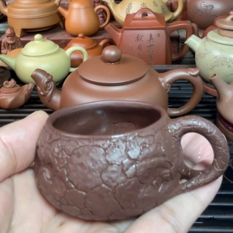 供春小杯子紫泥的