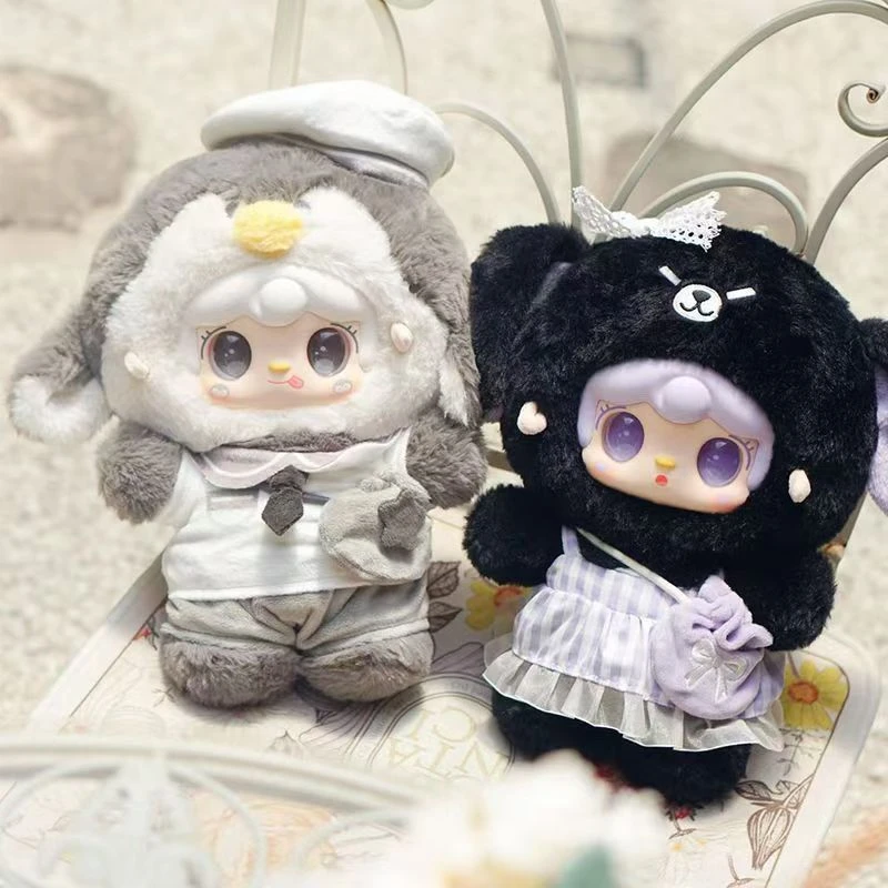 官方正品【氧氧二代心愿口袋潮玩盲盒】400%体毛绒公仔摆件代拆代开