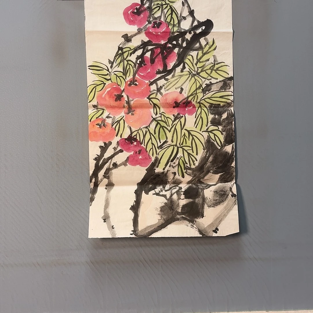 国画1067 牡丹一如您的脸颊
