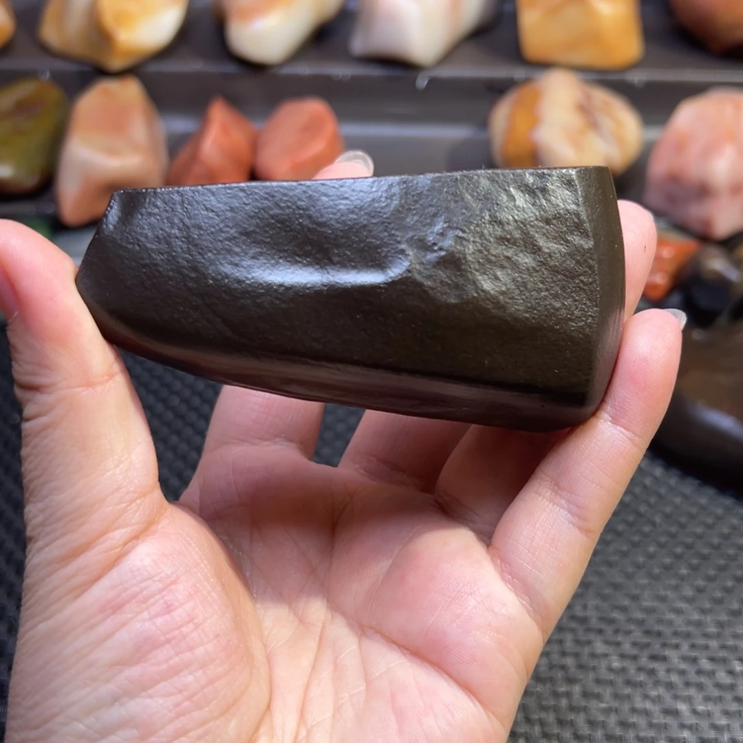 梅**叟静辉品石老坑泥石