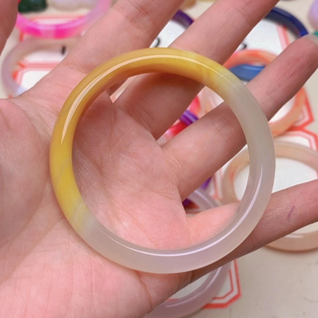 【闪购商品】未镶嵌玛瑙/玉髓珠宝半成品随****桔