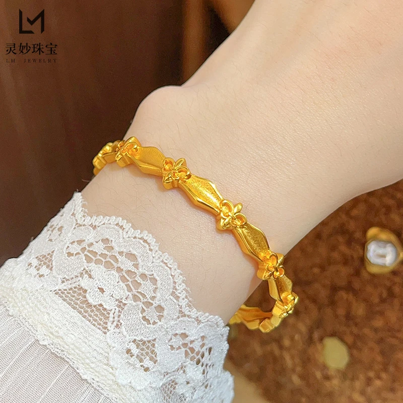 YD-042 满圈鸢尾花 手镯