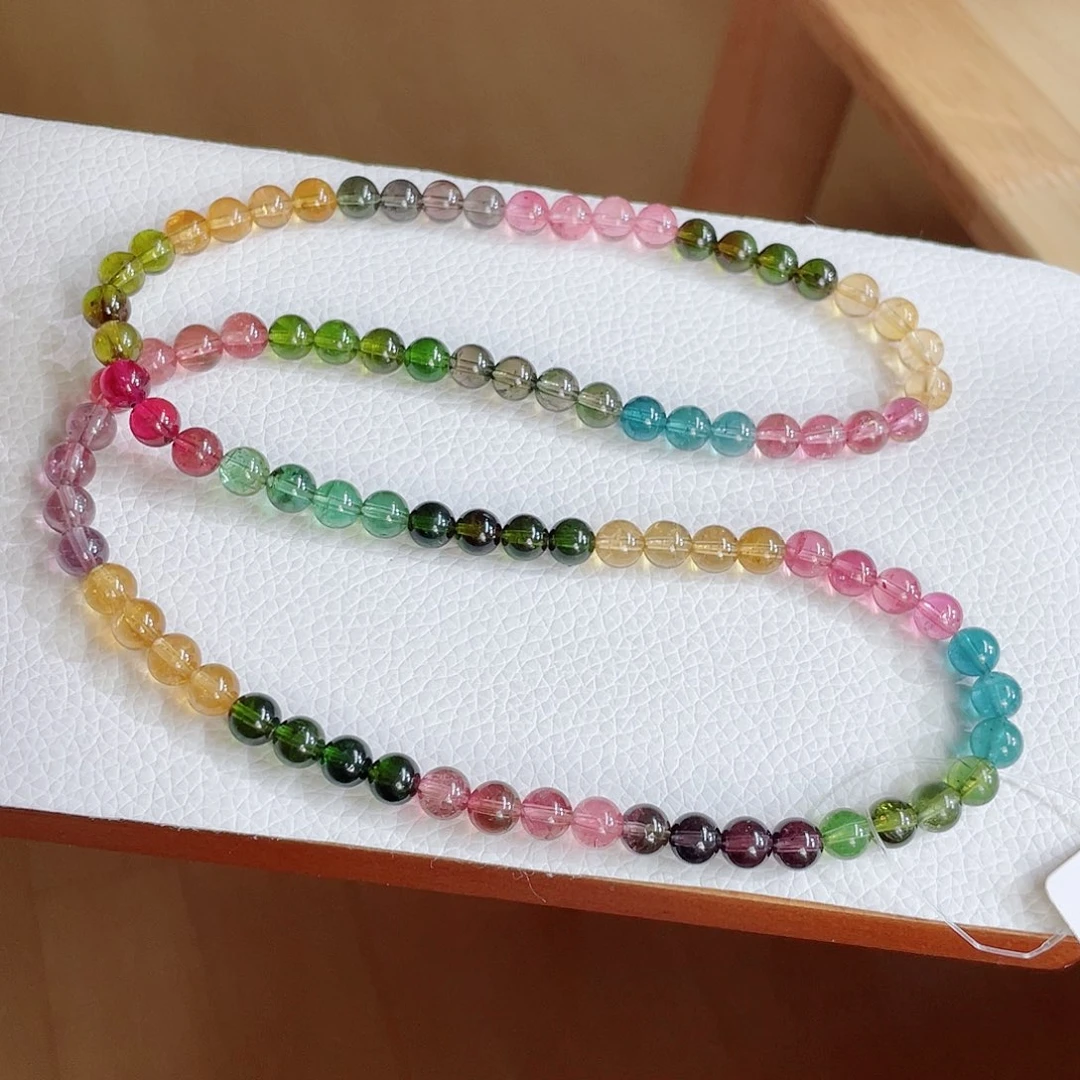 手链未镶嵌碧玺6.4mm左右