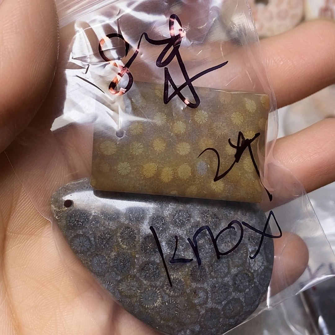 硅化玉颈饰未镶嵌k**x