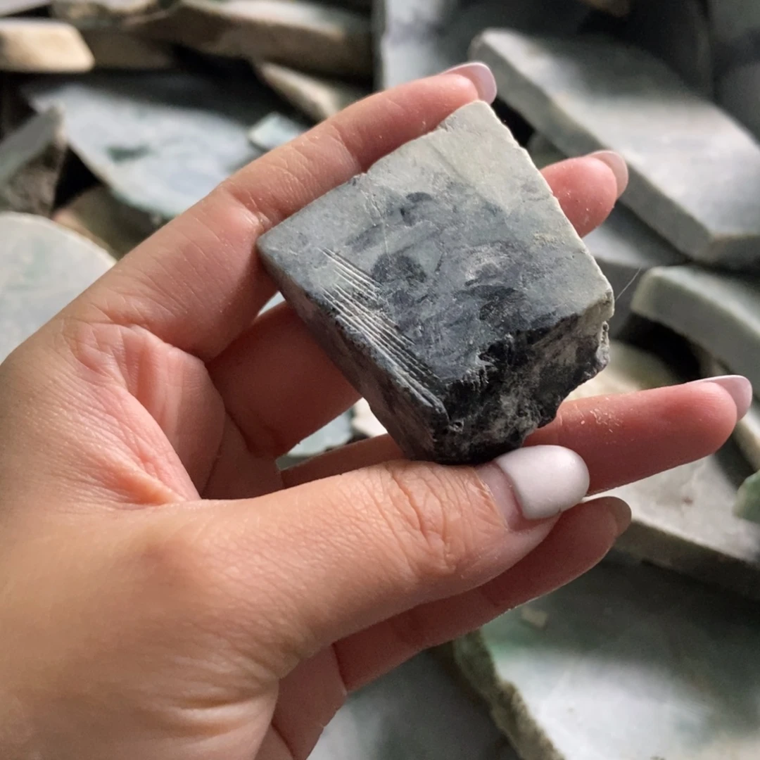 翡翠未镶嵌挂件天然翡翠