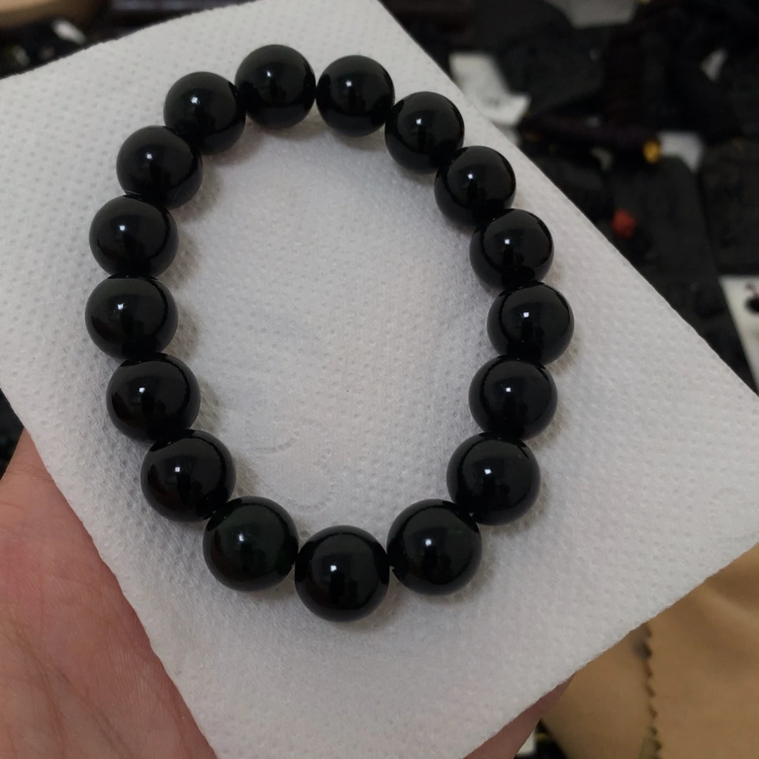 ꪟ***࿐天然缅甸a货钢琴黑挂件