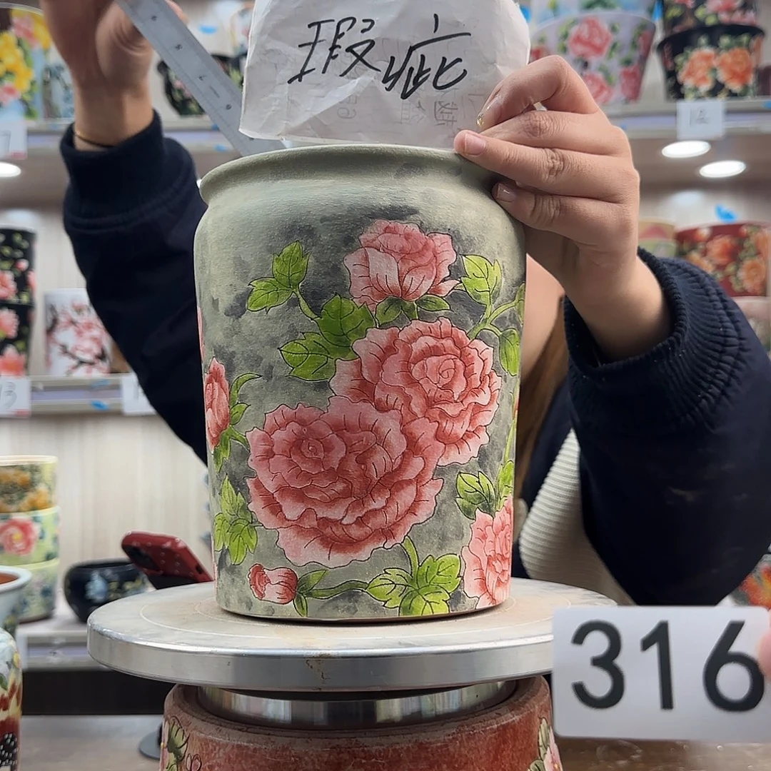 花盆紫砂瑕疵瑕疵316