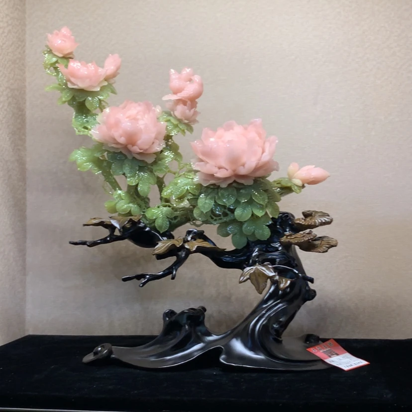 【闪购商品】蛇纹石玉未镶嵌摆件覆膜