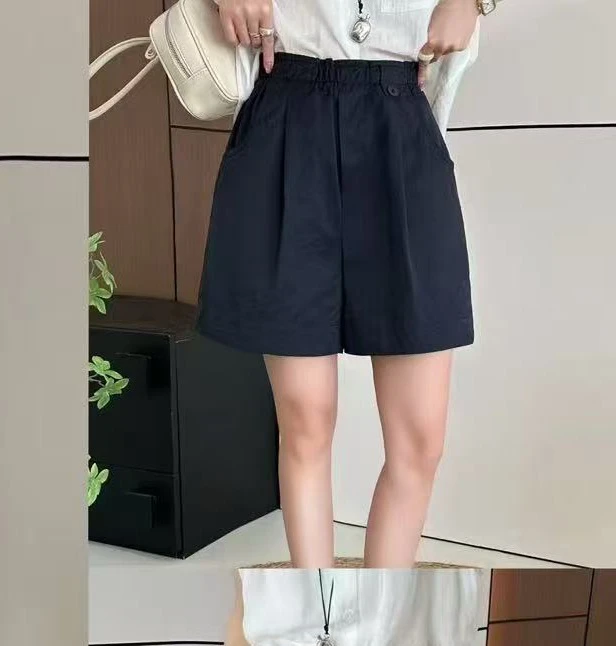 6078高腰短裤女士夏季