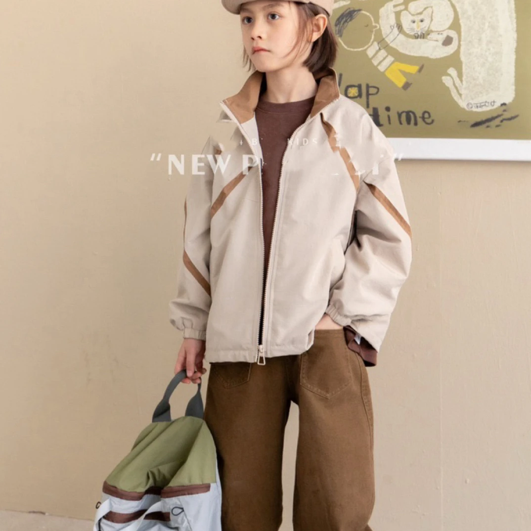 12167高端潮流时尚百搭休闲童装时尚外套C2-2-4